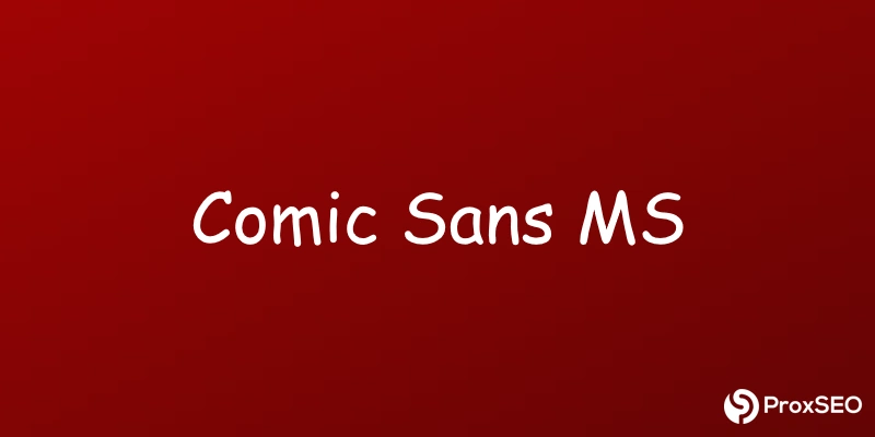 comic-sans-ms